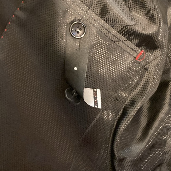 Vintage Velvet Red Tuxedo Prom Suit - Picture 3 of 5